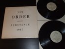 New Order Substance 2LP (1987) Qwest 1-25621 Synth-Pop Joy Division Depeche Mode