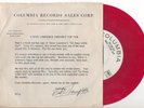 STEVE LAWRENCE 45 RPM Color Vinyl Promo Record  GO AWAY LITTLE GIRL w/Pic Sleeve