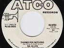 NA ALLEN Thanks For Nothing RARE northern soul 45 crossover modern soul LISTEN