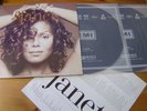 JANET JACKSON JANET 1993 w/INSERT KOREA 2 VINYL LP 12