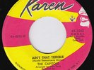 CAPITOLS Ain't That Terrible *M-* US 45 northern soul Soul Brother, Soul Sister