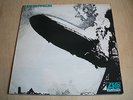 led zeppelin original uk 1st press Turquoise lettering label misspress vinyl lp
