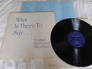 DROITWICH HIGH SCHOOL BLUES BAND -WHAT IS THERE TO SAY,RARE HOLLICK&TAYLOR UK LP