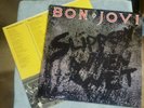 BON JOVI SLIPPERY WHEN WET 1986 1st Press Sterling NM Vinyl Inner 