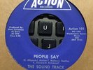 45 RPM THE SOUND TRACK What People Say 1960's Scarce Garage Groove Psych HEAR