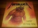 Metallica Jump In The Fire black record album Vinyl LP 1983 Music For Nations
