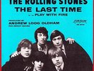 Rolling Stones 45 RPM Picture Sleeve Only NM 1965 PS - Last Time