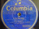 FRANCIS PLANTE  / SCHUMANN -CHOPIN  / COLUMBIA