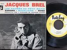 JACQUES BREL EP MADE IN PORTUGAL 45 PS 7 *LES PAUMES DU PETIT MATIN*