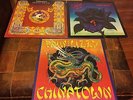 3 THIN LIZZY LP LOT: Chinatown, JOHNNY THE FOX, & Black Rose VG++