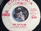 ROMEOS Northern Soul Popcorn 45 Baby Stay In Line b/w Two Of The Chosen Few