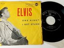 Elvis Presley • One Night / I Got Stung Single 1958 Italy Rare RCA 47-7410