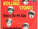 The Rolling Stones Time Is On My Side Congratulations Decca DL25157 Vinyl Single