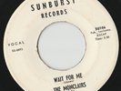 RARE ORIG NORTHERN SOUL 45 - THE MONCLAIRS - WAIT FOR ME - SUNBURST (WHITE DEMO)