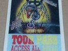 Judas Priest 1991 Painkiller Tour Pass Shaped Picture Disc A Touch Of Evil Ltd