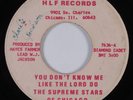 Soul Funk Gospel 45 SUPREME STARS CHICAGO You Don't Know Me Like The Lord HEAR