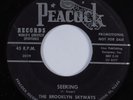 Black Gospel 45 BROOKLYN SKYWAYS Seeking PEACOCK HEAR
