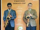 Rare Jazz LP BILL PERKINS & RICHIE KAMUCA “Tenors Head-On” LIBERTY orig '56 MONO