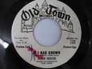 FREDDIE HOUSTON If I Had Known OLD TOWN Northern Soul 45 Promo PLAYS GREAT