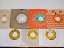 7x Carl Perkins 45:Blue Suede Shoes/Honey Don't,Dixie Fried,Boppin the Blues +