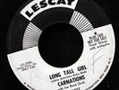 Carnations-Long Tall Girl-Is There Such A World-Lescay 3002-RARE DJ Doo Wop-LSN