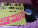 Sex Pistols Vinyl records. Never mind the Bollocks and who killed Bambi