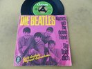 THE BEATLES -I WANT TO HOLD YOUR HAND-GERMAN P/S PRESS ODEON 022 671-Ex+ / Vg+