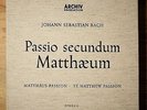ARCHIV Stereo - KARL RICHTER - BACH - St. Matthew - Matthaus Passion - 4 LP