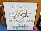 JOSEPH SZIGETI CLAUDIO ARRAU BEETHOVEN VIOLIN SONATAS 4LP VANGUARD VRS 1109/12