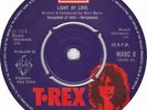 T-REX Light Of Love 1974 UK  7