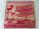 30s MICKEY MOUSE Walt Disney SILLY SYMPHONY SONGS 78 RPM Soundtrack BLUEBIRD