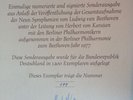 KARAJAN SIGNED BOX SET #199- BEETHOVEN 9 SYMPHONIES * DGG 9 LP NM BOX SET