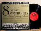 RCA LSC 6902 8 Great Symphonies BRAHMS Munch Monteux 7LPS SD VG++, VG++ TO NM