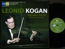 Leonid KOGAN - Legendary Recital [ ED1 600 Coppies ] Last Recording, SEALED 2LP