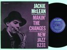 JACKIE MCLEAN Makin' The Changes LP on New Jazz NM ojc