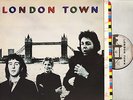 WINGS (PAUL MCCARTNEY) london town PAS 10012 with poster uk 1978 LP EX/EX-