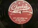 78- CHECKER 872 - TUNE WEAVERS - HAPPY BIRTHDAY BABY / OL MAN RIVER