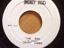 COUNT OWEN - The End, Money Disc, 1972 original ska vinyl 7