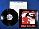METALLICA KILL EM ALL K25P438 LP Fc0269