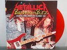 METALLICA - BALLROOM BLITZ BURTON LIVE IN LONDON 84 LP RED COLOR WAX RARE 100COP