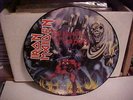 PICTURE DISC IRON MAIDEN THE NUMBER OF THE BEAST HARVEST 1982 SEAX 12215