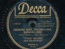 78bs-R&B-DECCA 48104-Stick McGhee and his Buddies