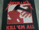 METALLICA Kill 'Em All '83 LP ORIGINAL US MEGAFORCE SILVER 1st press