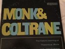 MONK & COLTRANE VINYL LP 1966 ORIGINAL RIVERSIDE PRESSING THELONIOUS JOHN RARE
