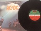 AC/DC LET THERE BE ROCK VGC FRENCH PRESSING RARE
