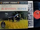 RED SEAL SHADED DOG Rubinstein / Reiner RCA LSC 2068 Rachmaninoff Concerto No. 2