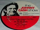 Johnny Cash show Radio LP Social Security Admin. Shiny EX 1973