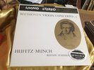 BEETHOVEN VIOLIN CONCERTO (IN D) HEIFETZ, MUNCH BOSTON SYMPHONY 33 RPM 200 GRAM