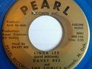 RARE ( ROCKABILLY 45 ) 1958 - DAVEY BEE AND THE SONICS - LINDA LEE - VG