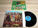 The Beatles LP + Handicraft Sheets - Sgt. Peppers/German Emi Blue Hörzu in Mint
